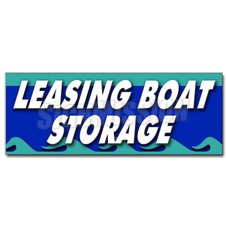 LEASING BOAT STORAGE DECAL Sticker Boatyard Marina Marine Repair Boating